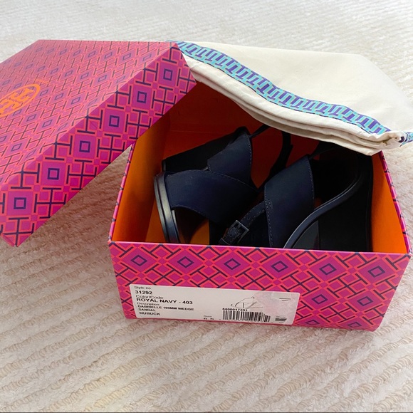 NWT Tory Burch Gabrielle wedge sandal - Picture 7 of 12